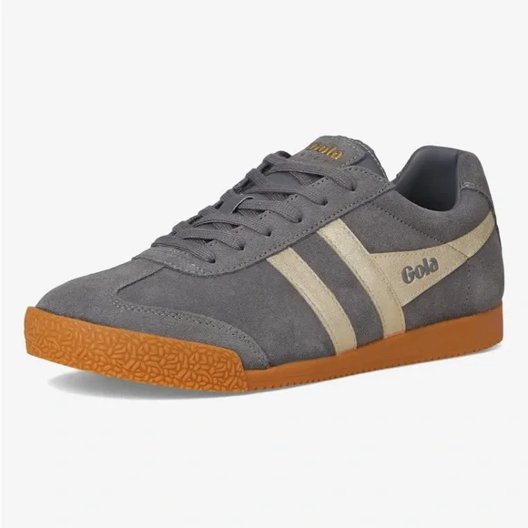 Gola Harrier Mirror (Gold/Silverish) Women’s Sneaker Size 9 - Picture 3 of 13